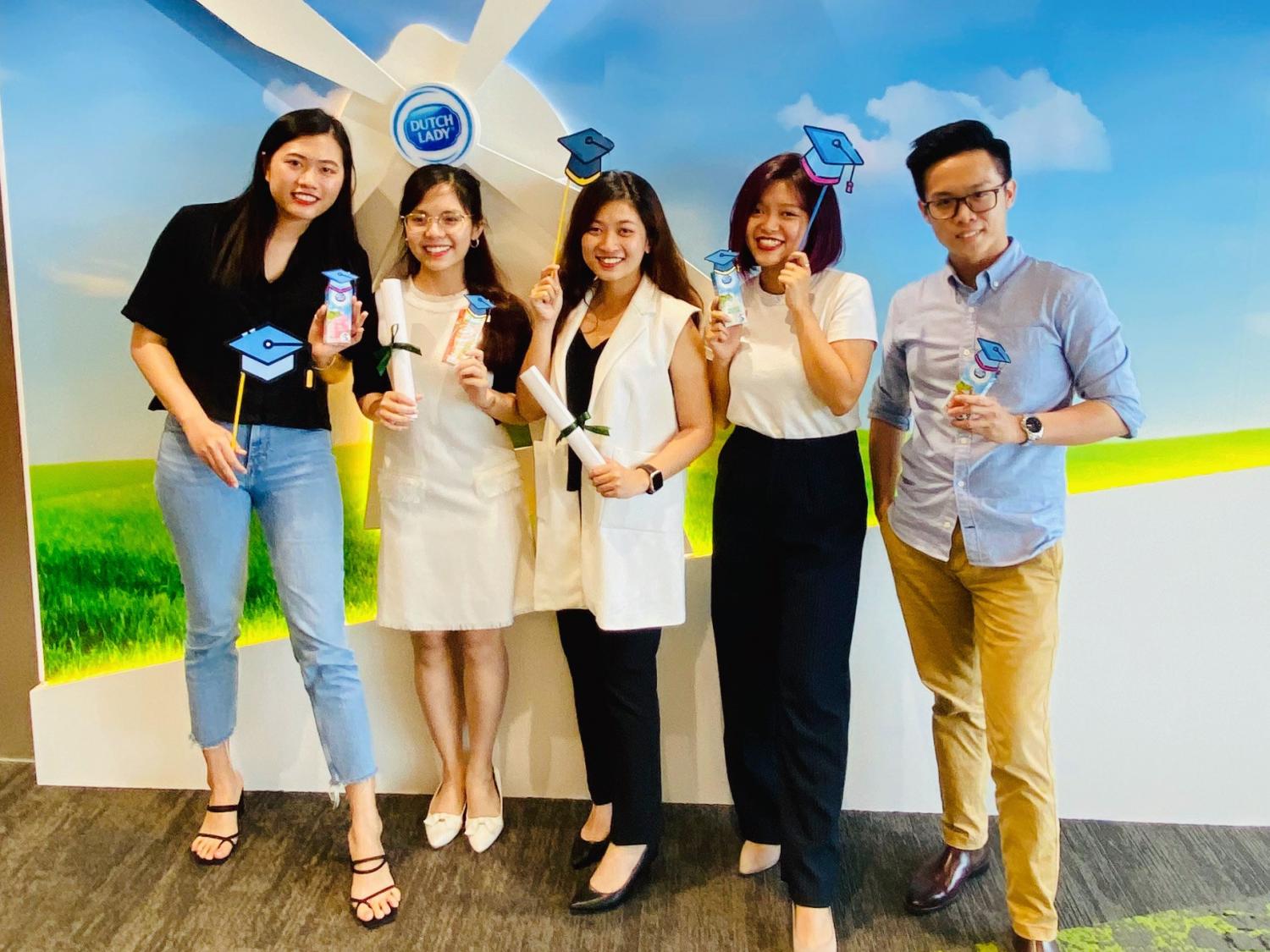 Graduates at FrieslandCampina