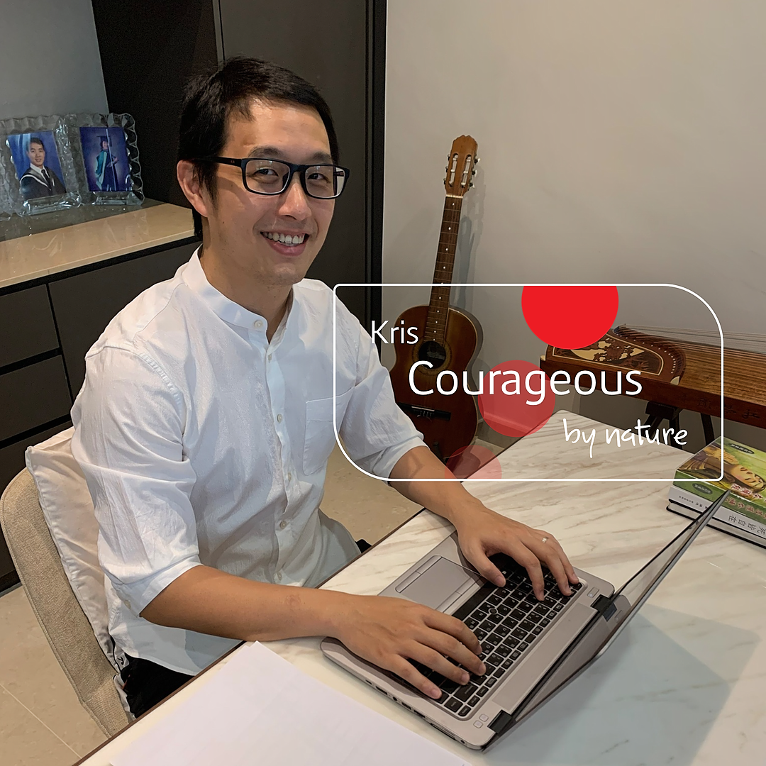Kris Courageous by nature